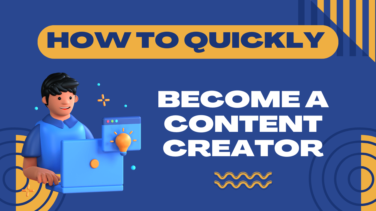 How to become a content creator
